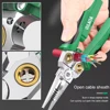 Special Wire Stripper For Electrician Multi-functional Wire Splitting Pliers Crimper Cable Cutter For Wire Splitting Crimper 1