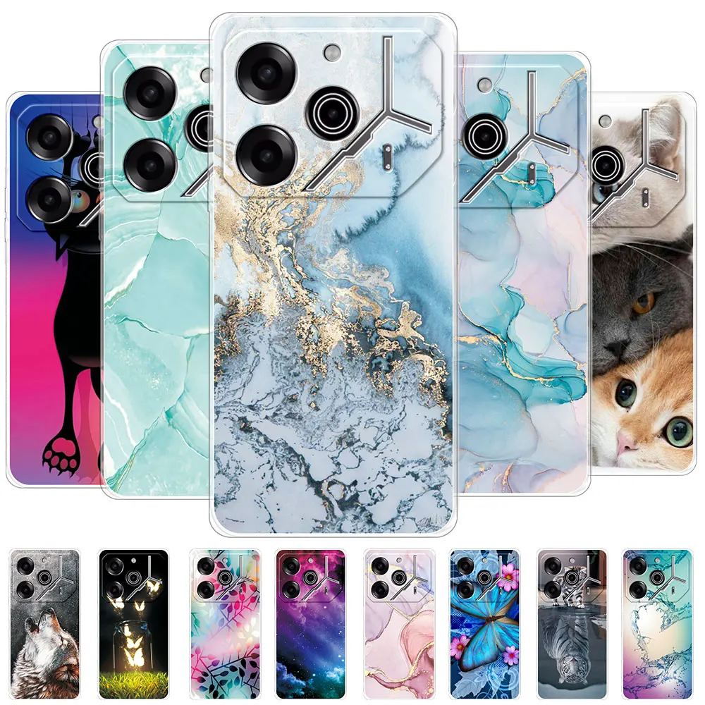Clear Soft Silicone Phone Case - Transparent Protective Cover