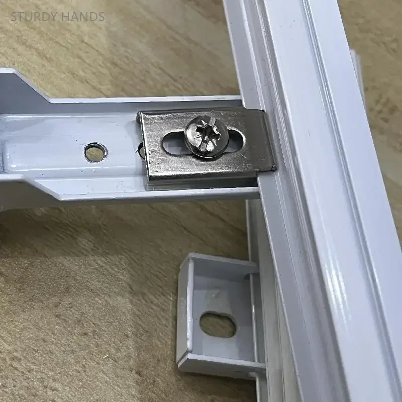 1PCS Thickened Steel Curtain Track Installation Code Bracket Side Mounted Top Mounted Wall Code Track Fixing Accessories