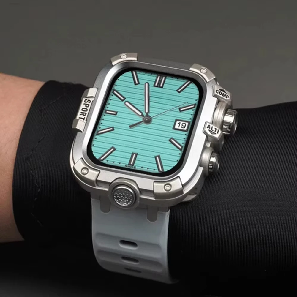 Premium Aluminum Alloy Full Cover Protective Case with Screen Film
