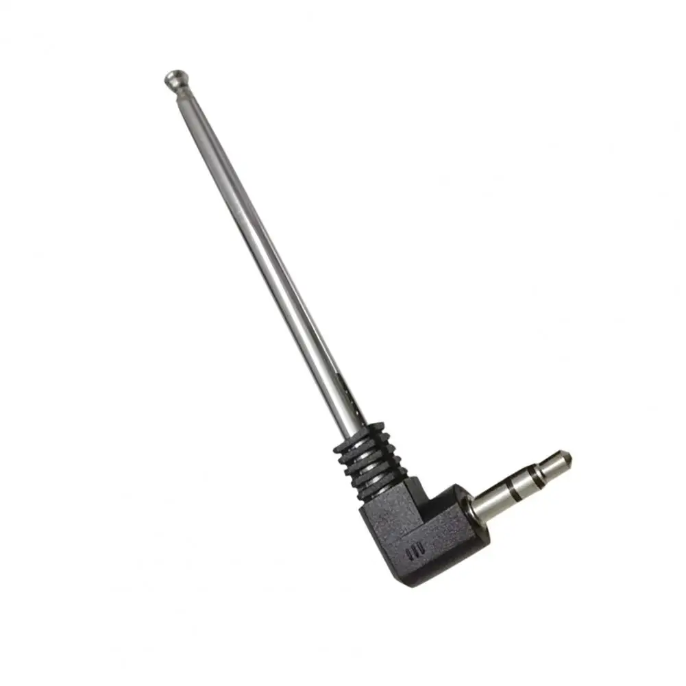 3.5mm Signal Booster Mini PVA FM Radio Receiver Antenna Retractable Aerial Stainless Steel MultiPurpose Interface Cell Phone cell phone signal booster antenna