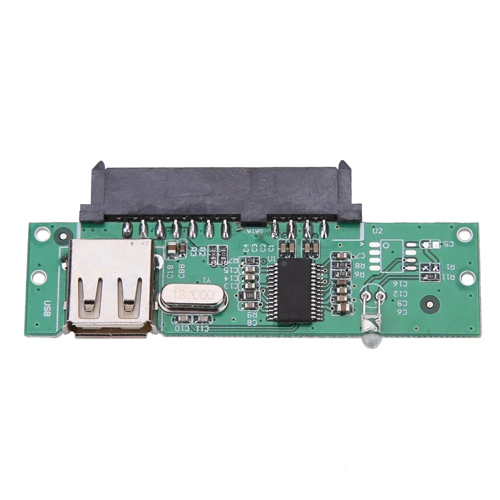  2.5 ġ USB 2.0 to SATA 7 + 15  ϵ ũ  ȯ, Ʈ PC ǻͿ USB 2.0  ӱ