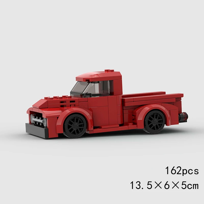 MOC 오프로드 자동차 빌딩 블록 픽업 트럭 벽돌 크로스 컨트리 지프 SUV 험비 스피드 레이스 도시 육로 기술 차량