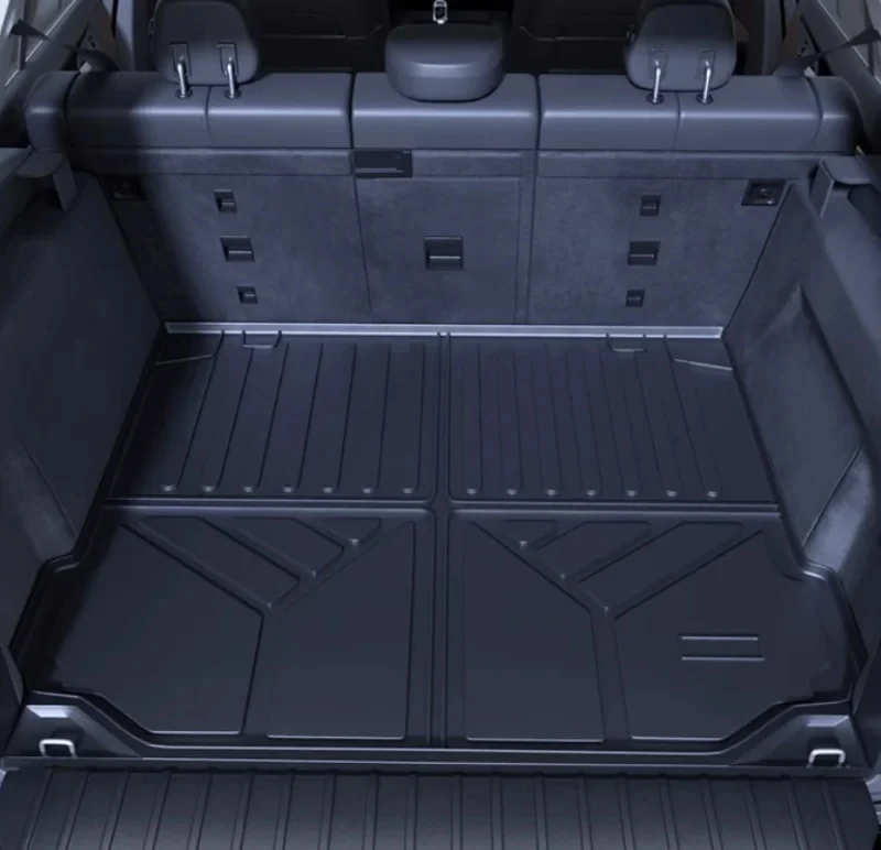 CHERY JETOUR 여행자 T2 2023 2024 TPE 더러움 방지 매트, 후면 트렁크 매트, 자동차 인테리어 부품에 적합