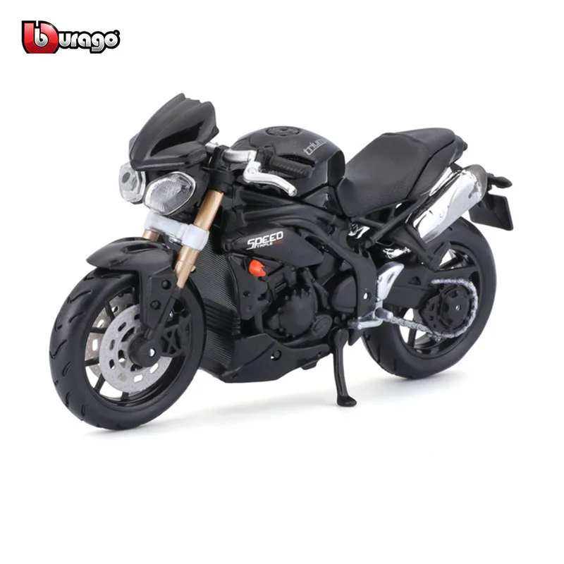 Bburago 1:18 Triumph Speed Triple Genuino Autorizzato In Lega Di Simulazione Modello Di Moto Toy Car Collezione Di Regali In Pressofusione