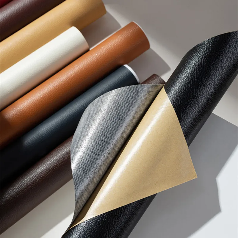 Self Adhesive Leather for Sofa Repair Patch Leather Table Chair Sticker Seat Bag Shoe Bed Fix Mend PU Artificial Skin leather patch leather repair patch self adhesive leather sticker