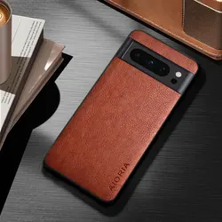 Elegant PU Leather Case - Durable Protective Cover for Google 11 (Brown)
