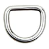 10 Pieces 5mm/4mm/3mm Diameter Forged 316 Stainless Steel Welded D Ring Boat Hardware Rigging Kayak Boat Accessories Marine Surf 1
