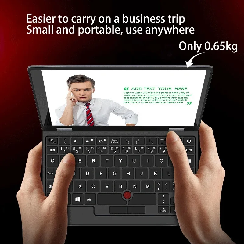 7inch Intel N4000 Mini Laptop Touchscreen Original Handwriting 12GB RAM 2TB SSD DDR4 Metal HD Camera 1280*800 Screen Notebook 3