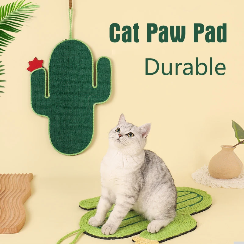 Cat Scratcher Mat Natural Sisal Cat Scratch Mats Horizontal Cat Floor