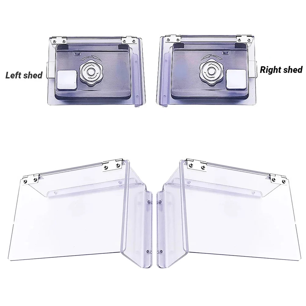Weatherproof Protective Cover for Electronic and Mechanical Locks