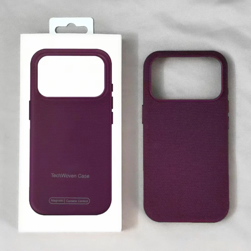 Luxury Magnetic Fabric Back Cover with Original Technology Texture