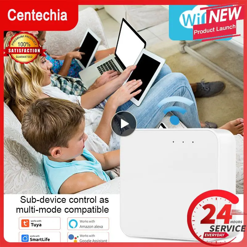 Tuya /Wifi/ Mesh Multi-Mode Smart Gateway Hub Smart Home Bridge Smart Life App Per Alexa Assistant