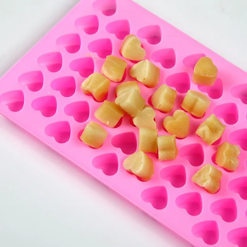 Candle mold Little Love candle mold glass/aluminum can forms for candle making kit DIY heart mousse cake chocolate baking mould party gifts