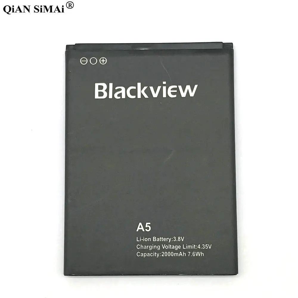 Новый высококачественный аккумулятор A5 2000 мАч для телефона Blackview + номер