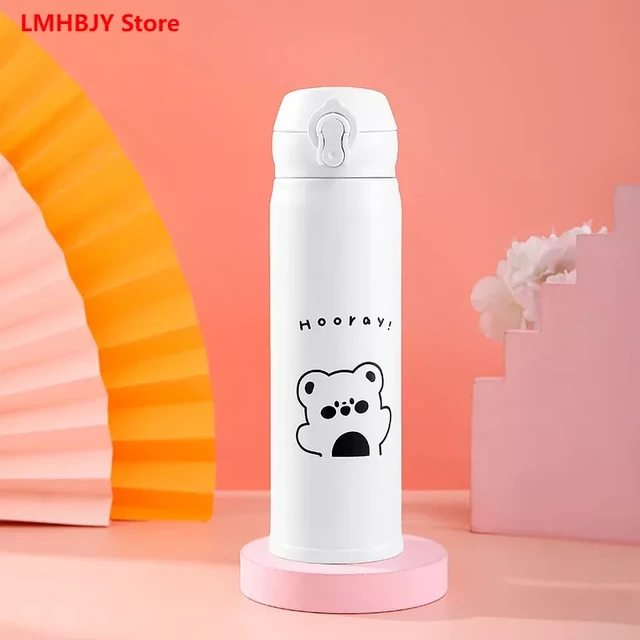 Stainless Steel Thermal Tumbler  Cute Stainless Steel Tumbler - Cute  Thermos Cup - Aliexpress