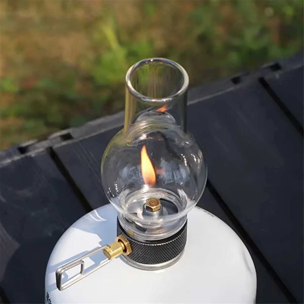 BAAU Compact Gas Lamp for Outdoor Camping, Fishing & Picnic-Portable Gas Lamp,Outdoor Use for Camping Fishing Picnic