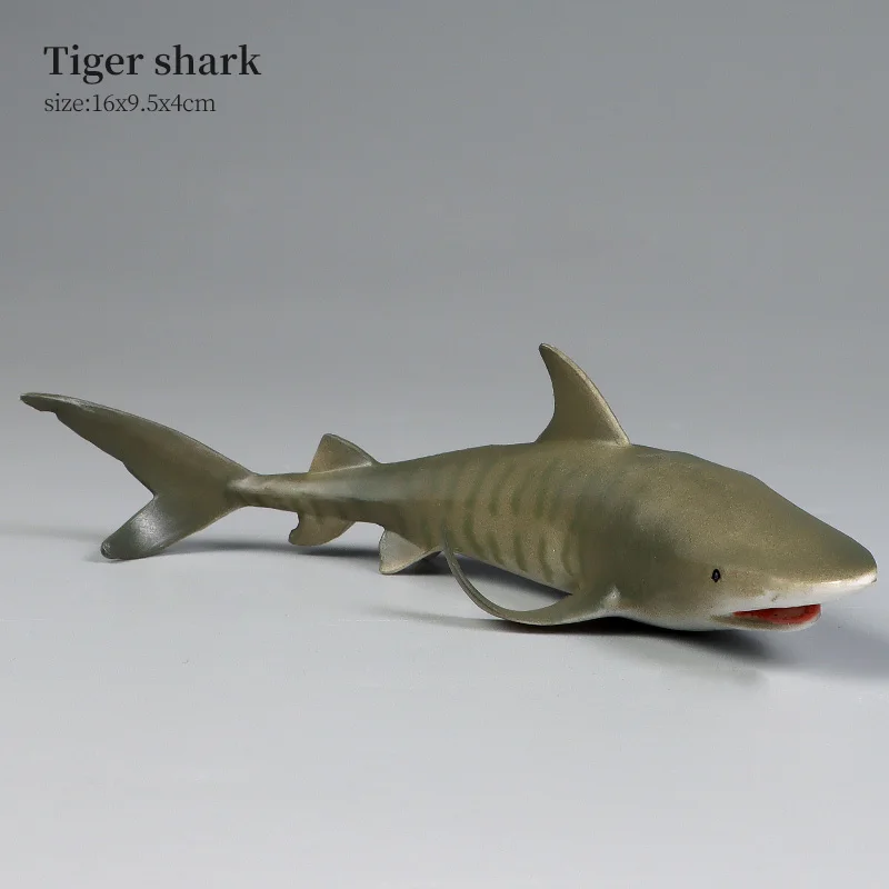 Large Shark Ocean Animal Action Figure - Decorative Toy and Gift Playset