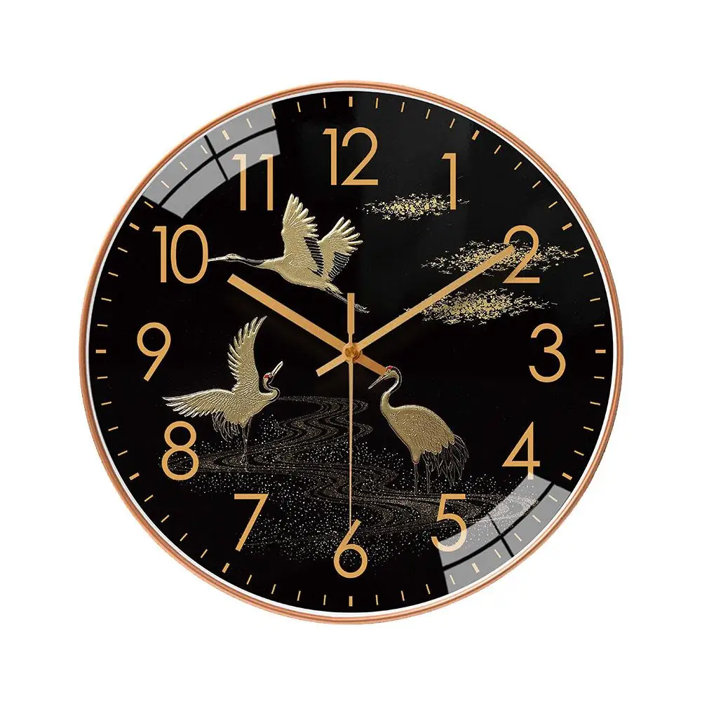 3D Acrylic Mirror Sticker Wall Clock for Home Decor
