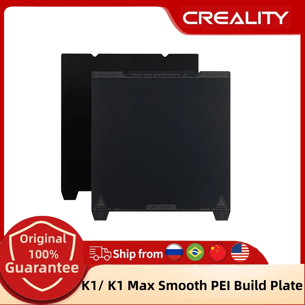 Piastra Di Costruzione Pei Liscia Creality K1/ K1 Max 235*235Mm 315*310Mm Per Ender-3 S1 Ender-3 S1 Pro Ender-5 S1 K1 Ender-3 V3 Se