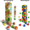 Super Mario Magnetic Blocks Toys for Boys Girls 3+ Build Mine World Magnet Building Cubes STEM Game Sensory Gift Set for Kids 3
