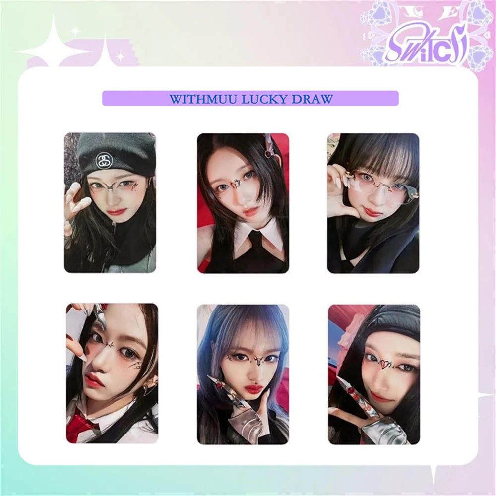 18Pcs/Set KPOP Album SWITCH Photocard Yujin Gaeul Wonyoung LIZ Rei