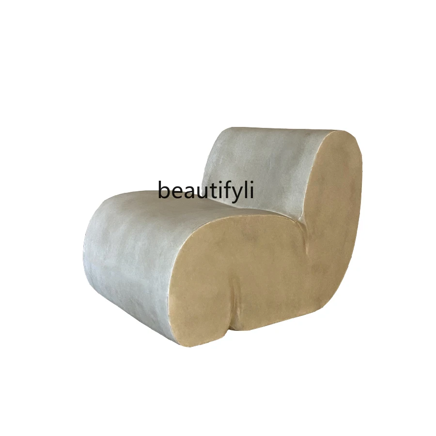 

Leisure Chair Single Sofa Can Be Combined with Silent Wind Designer Model Display Props Living Room Dining Room furniture
