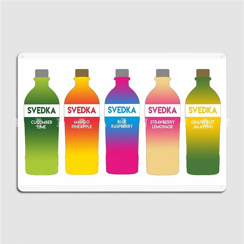 

Металлический знак Svedka, настенная пещера, клубный бар, таблички на заказ, жестяной знак, плакат