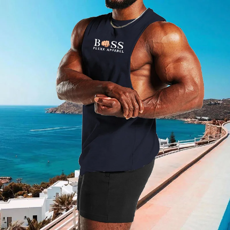 

BUTZ 2023 Men's Basketball Sports Vest Summer Loose Mesh Bodybuilding Fitness Quick-drying Printed Sleeveless T-shirt