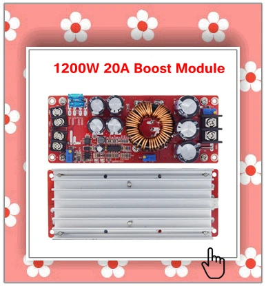 300W 20A DC-DC Buck Converter Step Down Modul Konstantstrom-led-treiber Power Step Down Spannung Modul Elektrolytkondensator – Detail 1
