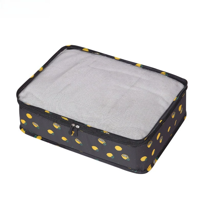 Foldable Travel Packing Cubes with Breathable Mesh Design - Lightweight Organizers