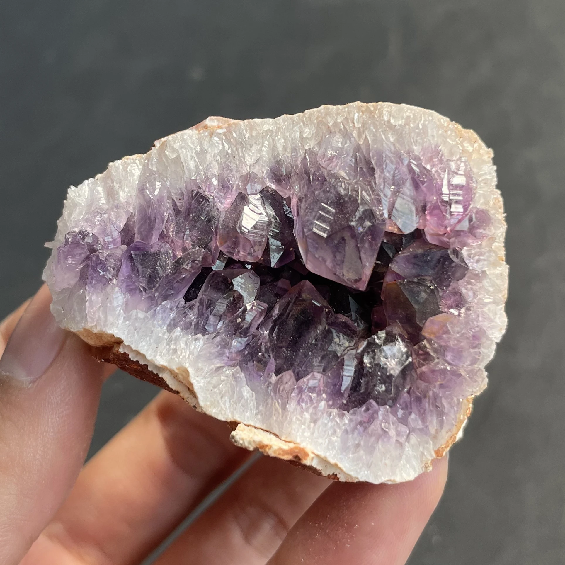 Geoda-Mineral-100-Natural-gata-esp-cimen-piedras-y-racimo-de-cristal ...