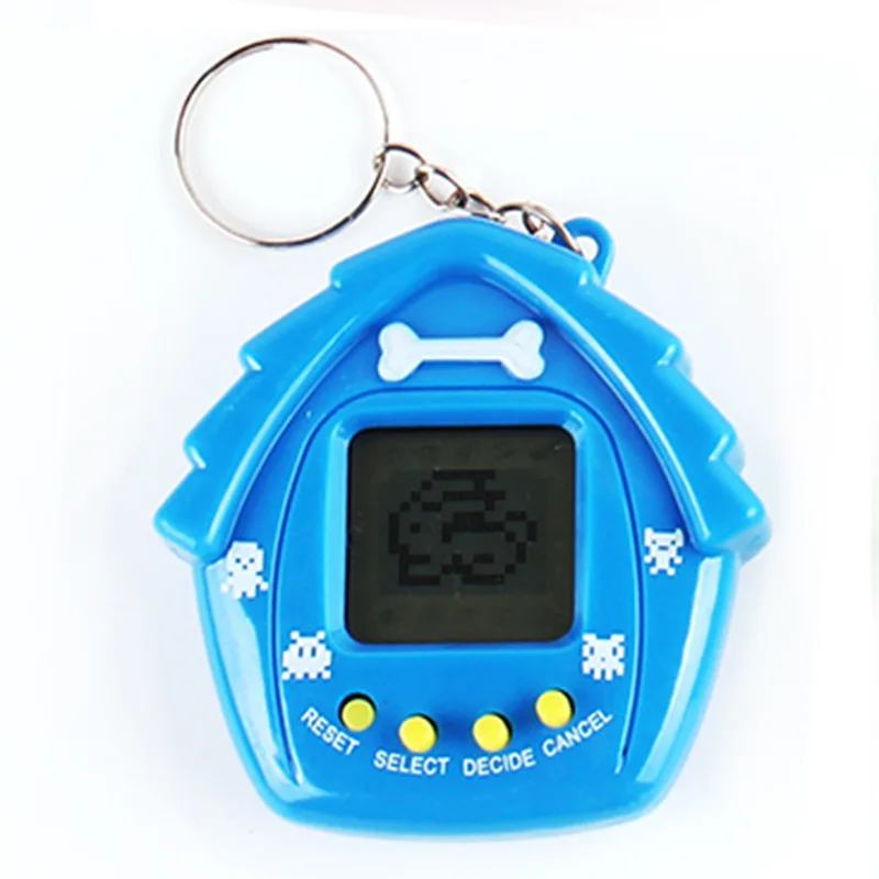 3 Pieces, Rose red Yellow Blue SAFSOU 3 Pieces of Virtual Electronic Digital pet Keychain Keychain Electronic pet Nostalgic Virtual Digital pet Retro Handheld pet Machine 