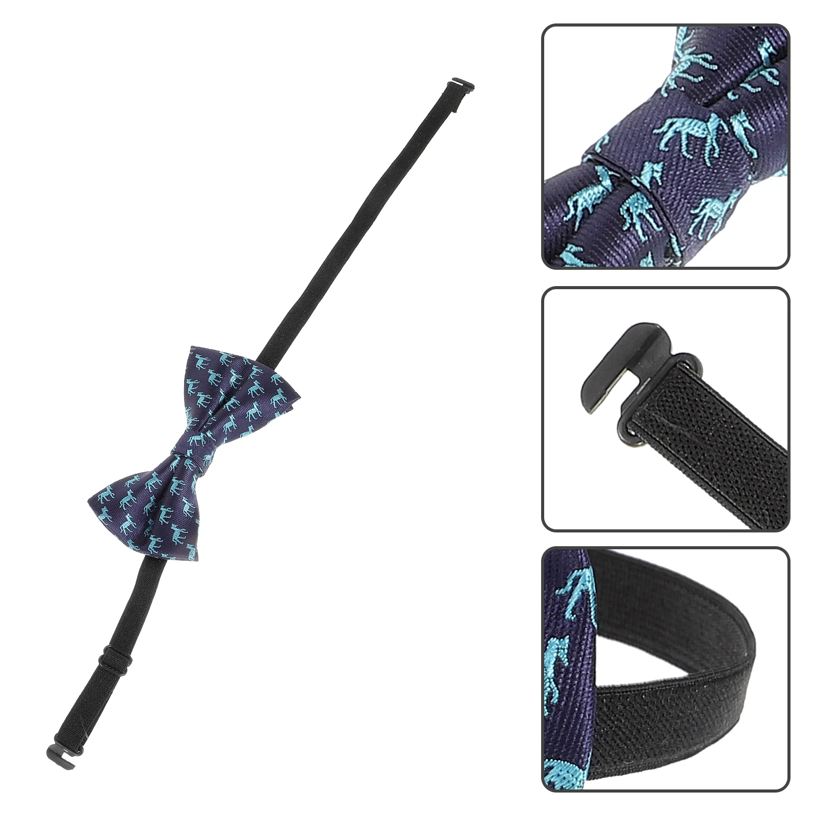 Bow Tie Performance Accessories Kids Clothes Adjustable Pre Tied Ties Polyester Children's Boy
