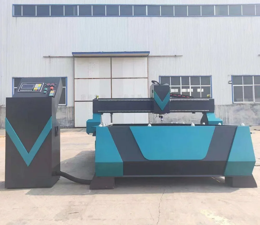 Factory supply carbon steel cnc plasma cutting machine stainless air pipe cutter machine with rotary/metal sheet cnc cutter 2