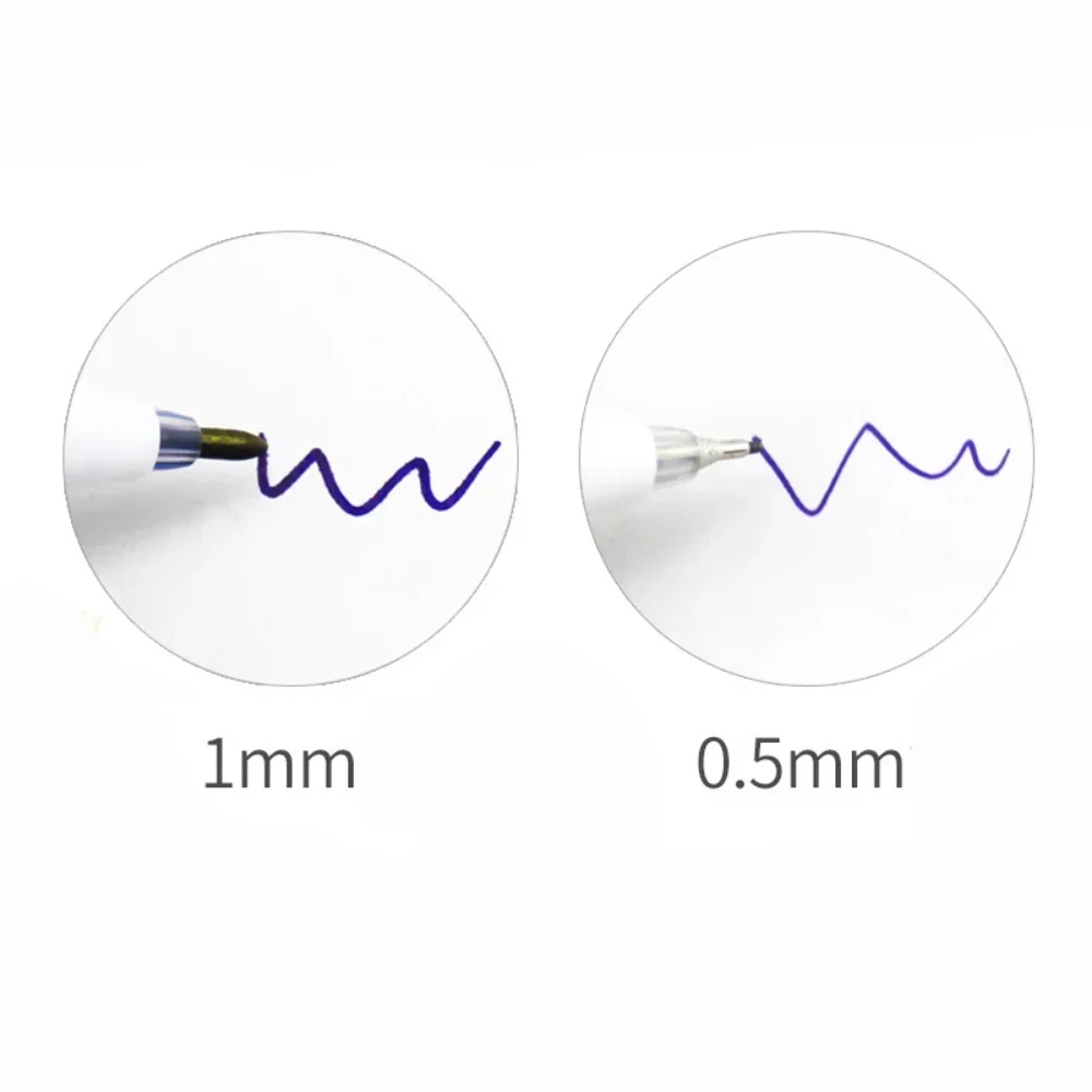 Tattoo Marker Pen 1Set Sterilized Tattoo Marker Pen Surgical Skin Microblading Positioning Tool with Measuring Ruler Permanent Makeup Accessories