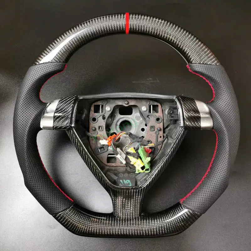 カスタマイズされた100% 炭素繊維車のステアリングホイール