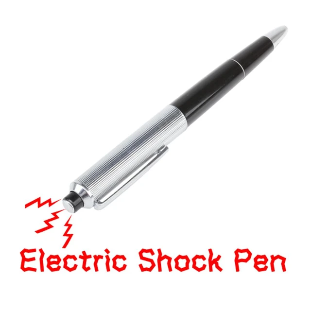 Electric Shocking Pen Funny Spoof Pen Toy Shocker Surprise Feeling Prank  Joke Trick Toys For Fool's Day Halloween Parties funny - AliExpress