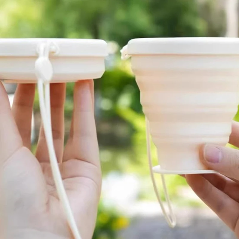 Portable Silicone Foldable Toothbrush Cup For Outdoor Travel_voghion.com