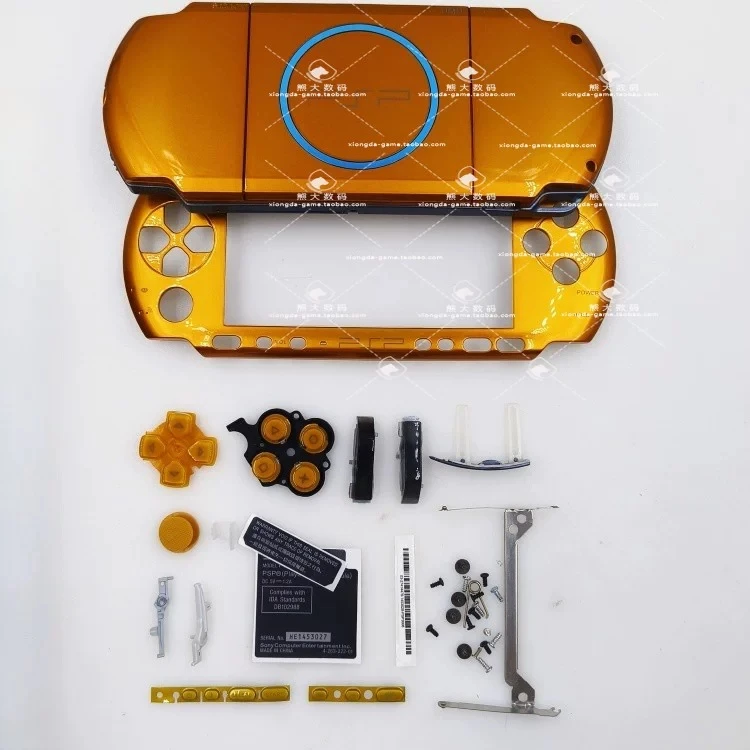 Obudowa PSP3000 Czarna obudowa Zamiennik dla konsoli PSP
