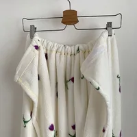 2023 New Bath Towel Superfine Fiber Soft Quick-dry ShowerTowels Women Fashion Household Skin-friendly Absorbent Wearable Bathrob 3