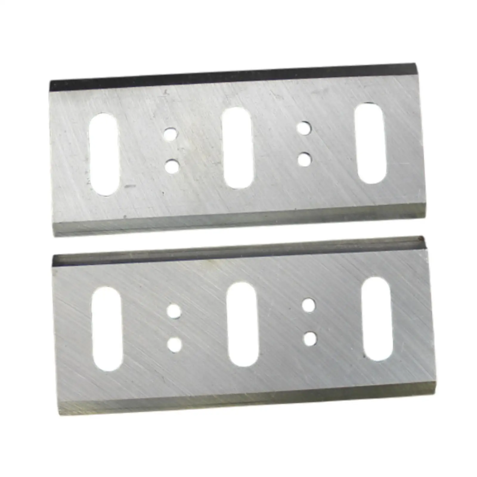Electric Planer Blades Spare Parts Double Edged Premium Professional Sturdy High Performance Easy to Use Replace Accessory 2Pcs