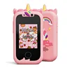 Kids Children Early Phone Music Toy Unicorn Selfie Camera Photography Record Music Player Christmas Birthday Gift Record Life 1