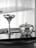 Nordic Stainless Steel Bottle with Lid, Jewelry Jar, Decorative Boxing Storage Box, Room Table, Strawberry Shape 4