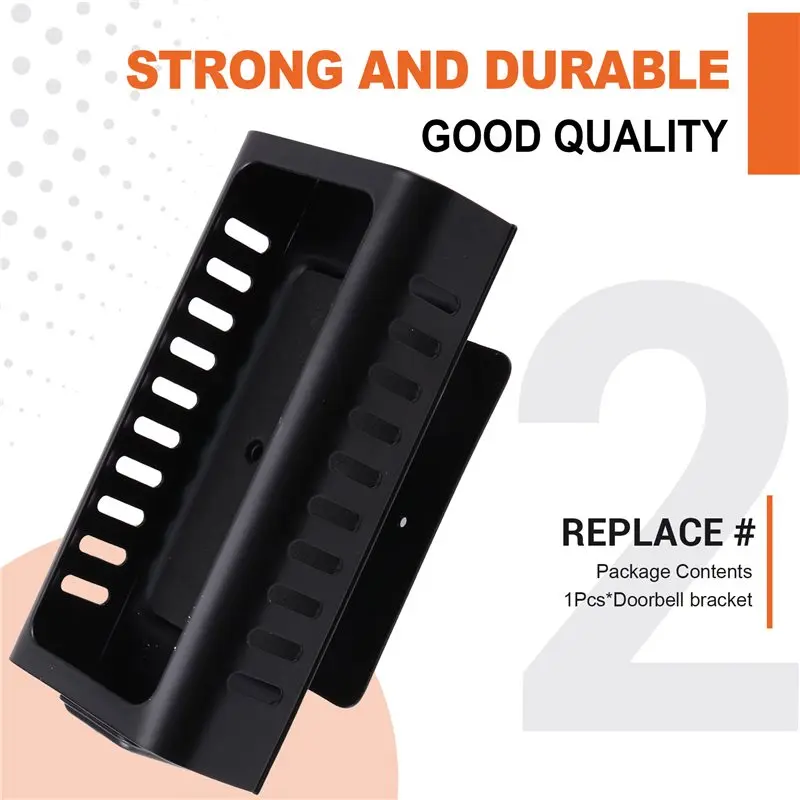AA84 초인종 각도 조절 가능 금속 브래킷 (링 비디오 초인종용)