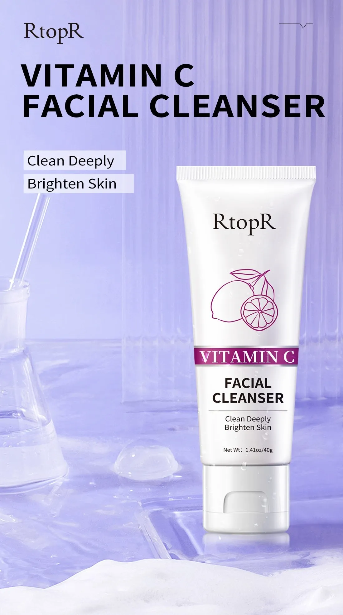 Κρέμα καθαρισμού προσώπου Λεύκανση και αποκατάσταση ακμής Λεύκανση δέρματος Φροντίδα προσώπου Απολέπιση Απομάκρυνση λαδιού Περιποίηση δέρματος για εφήβους Ομορφιά_voghion.com