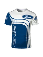  T-Shirts Ford Mustang Car 3D Print Fashion Men Women Unisex Oversized Short Sleeve Crew Neck TShirt Kids Tees Tops Jersey 