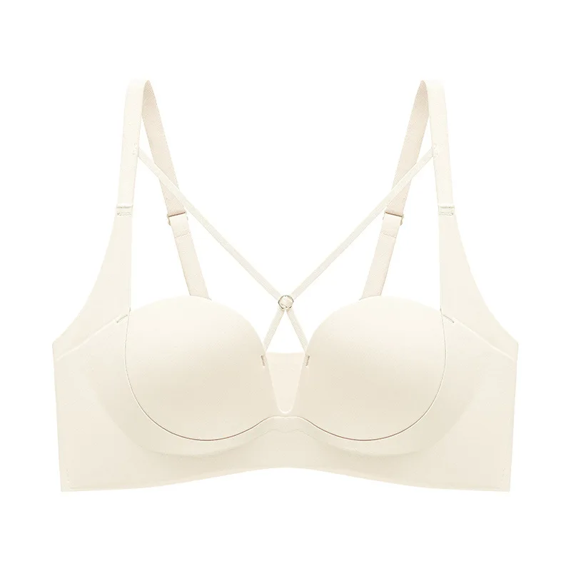 Girls seamless wireless bra, comfortable and lightweight underwear, without steel ring bra ABC size fits all
