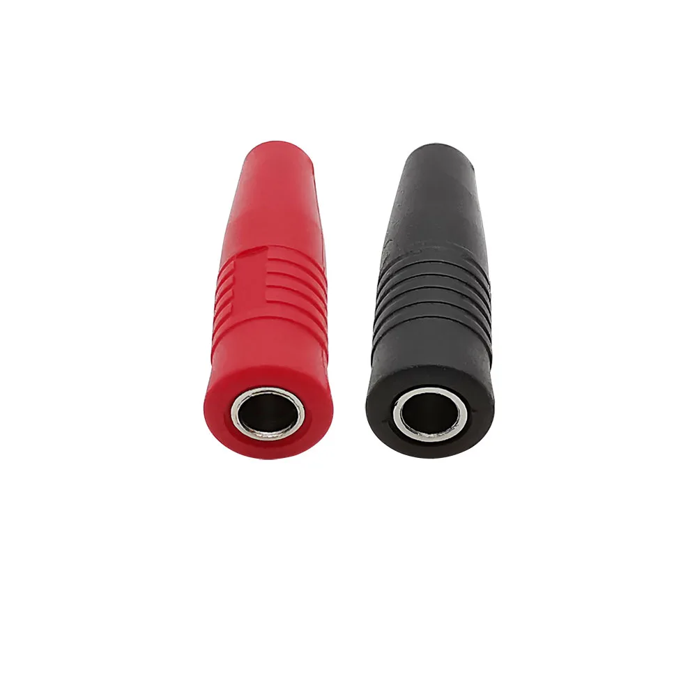 Lot De 10 Connecteurs Femelles Banane 4 Mm En Cuivre à Souder - Type Essai