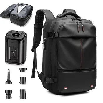 Expandable Travel Backpack with Pump 1